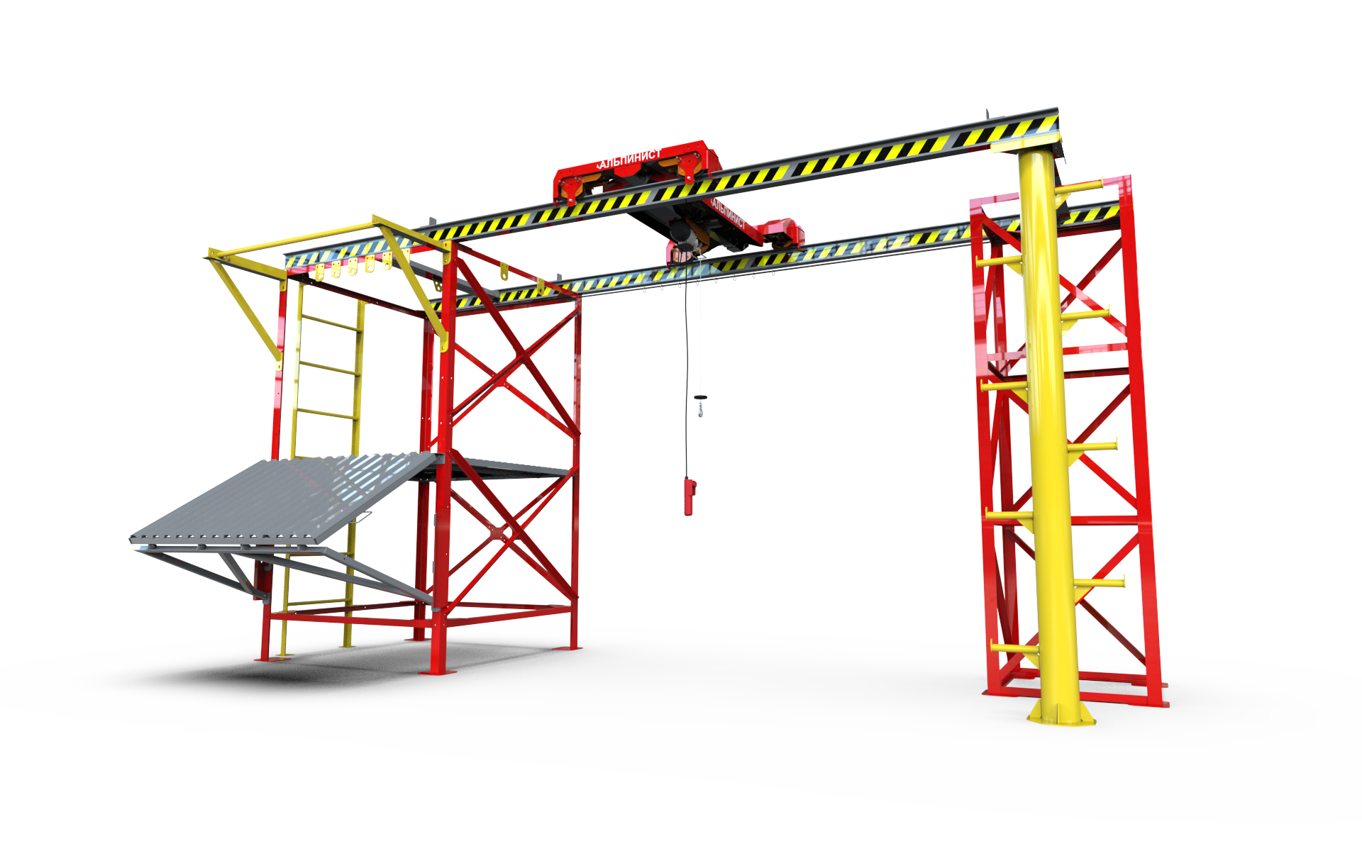 Учебно-тренировочный полигон Альпинист-2-06. Учебно-тренировочный полигон Альпинист-2-06.