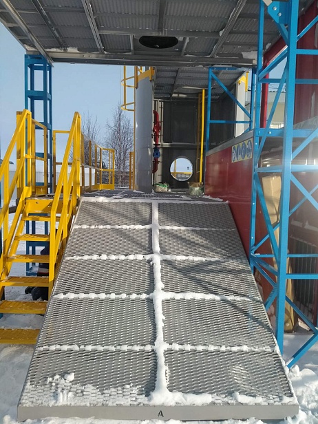 В ПАО НОВАТЭК Пуровский ЗПК открыт учебно-тренировочный полигон АЛЬПИНИСТ-03-06-3 для обучения безопасным методам работы на высоте