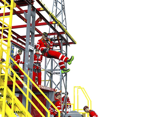 г.Муром. В Муроме установили современный тренажер для обучения работам на высоте г.Муром. В Муроме установили современный тренажер для обучения работам на высоте