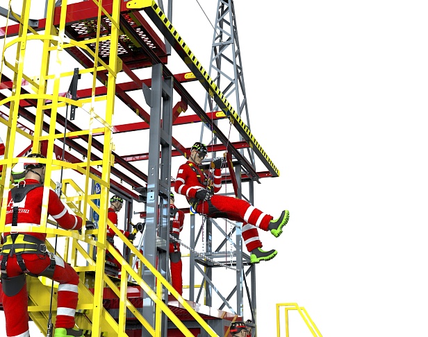 г.Муром. В Муроме установили современный тренажер для обучения работам на высоте г.Муром. В Муроме установили современный тренажер для обучения работам на высоте